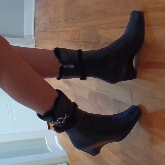 Winter Italian leather boots 👢 size 39 - Picture 2 of 16